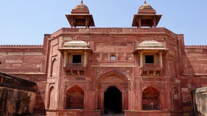 Fototapeta premium Fatehpur Sikri, Mogularchitektur, Mogulhauptstadt