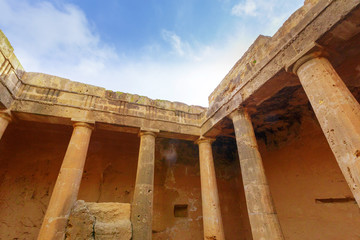 Fototapeta premium Ancient ruins. Cyprus