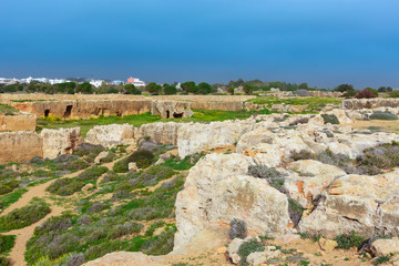 Fototapeta na wymiar Ancient ruins. Cyprus