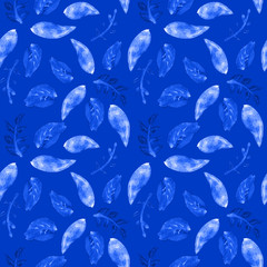 Watercolor floral pattern, delicate flowers. Seamless summer print for fabric, textile, wrapping, wallpaper, background. Vintage botanical set. Wedding, holiday, birthday. Bright botanical colllection