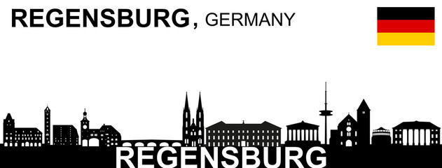Regensburg Skyline