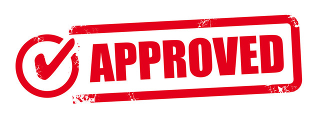 stamp approved