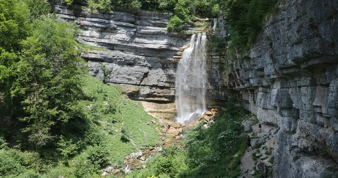 Cascades du Herisson, Waterfalls of the Herisson in the French Jura