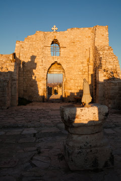 Church Of St Georges in Taybeh at sunrise4