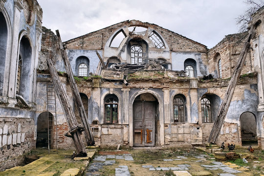 Historical Derekoy Church in Mudanya, Bursa