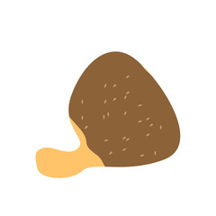 Sauce mole icon in flat style.