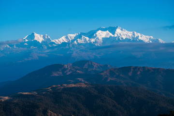 Kangchenjunga berglandschap
