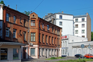 Riga, Latvia historical apartment buildings from the beginning of 20th century