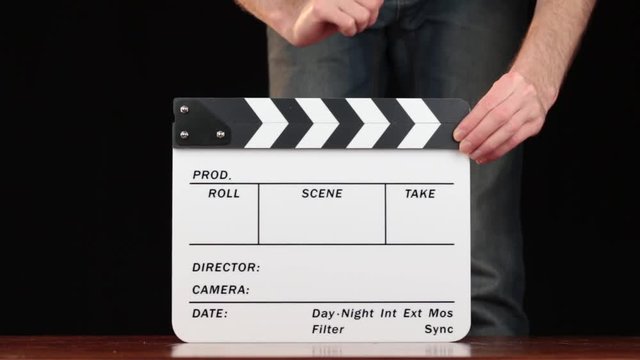 cap de cin&eacute;ma au ralenti