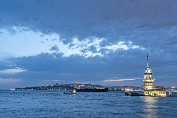 The Maiden’s Tower served many different purposes throughout the centuries, including a merchantman tax collection center, a defense tower, and a lighthouse. 