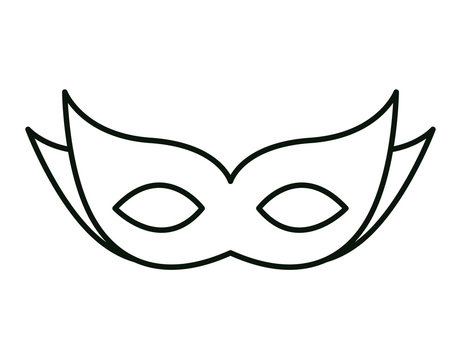 mardi gras mask icon