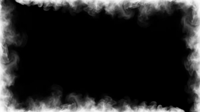 white steam evaporates in the frame
