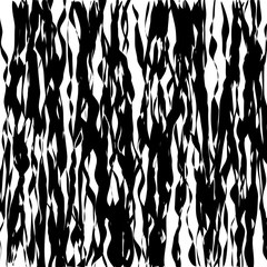 Random Chaotic Lines Abstract Geometric Pattern