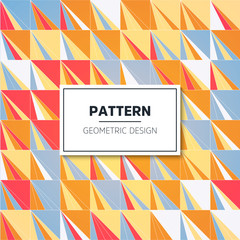 Vector color pattern. Geometric background