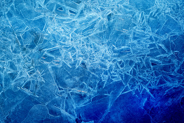 Photo background frozen ice