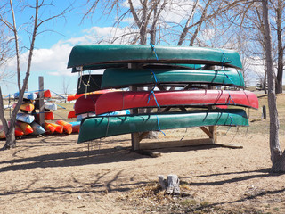 kayak storage