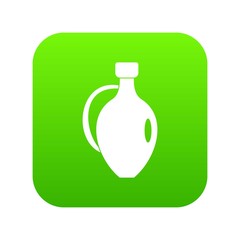 Clay jug icon digital green
