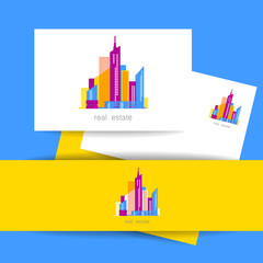 Obraz premium real estate template design