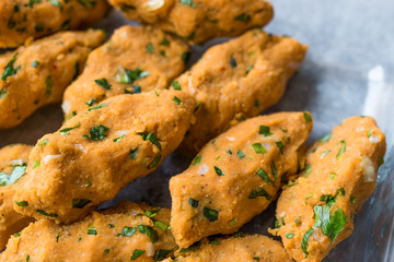 Turkish Food Mercimek Koftesi made Bulgur and Lentil Paste