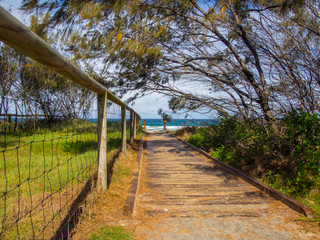 Fototapeta premium Entrance to the Beach