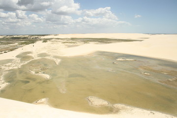 Source d'eau désertique 
