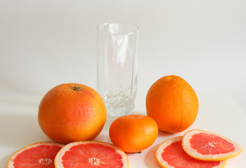 oranges, tangerine