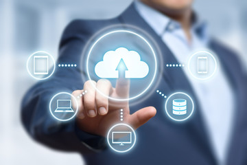 Cloud Computing Technology Internet Storage Network Concept