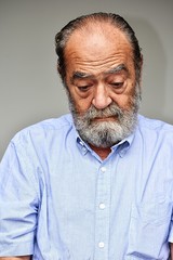 Obraz premium Old Male And Sadness