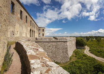 Borgholm fort ruin on Oland