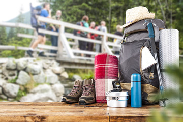 backpack and travel time 