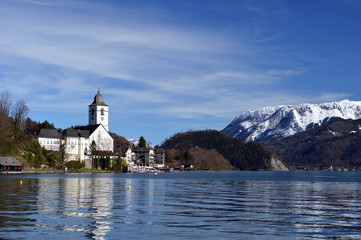 St. Wolfgang pier, Austria