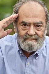 Senior Citizen Saluting Retired Vet