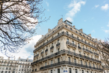 Obraz premium House in Paris, France