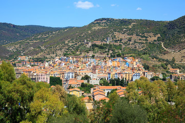Fototapeta premium Bosa, Sardinien