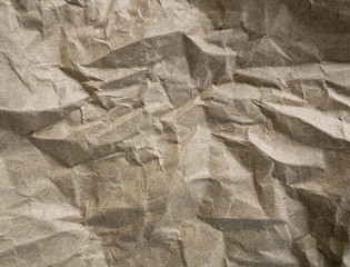 abstract of a fold brown paper background