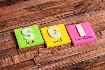 post-it acronyme : SCI
