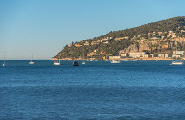 Fototapeta premium Bord de mer villefranche sur mer