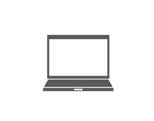 Modern Business laptop icon 
