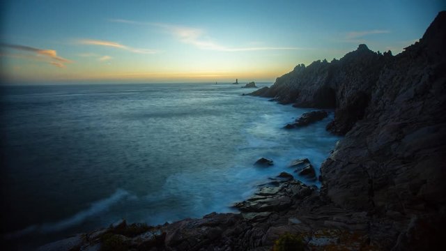 Timelapse de la Pointe du Raz, bretagne