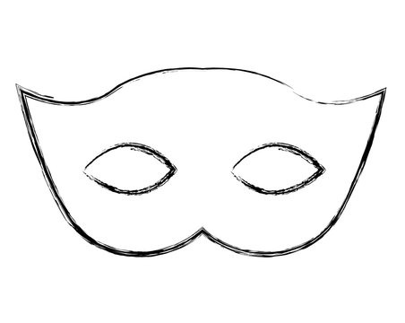 mardi gras mask icon