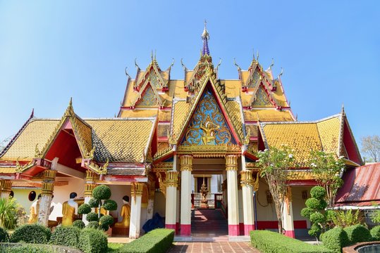 Wat Wang Wiwekaram in Sangkhlaburi, Thailand