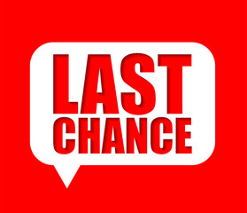 banner last chance