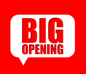 banner big opening