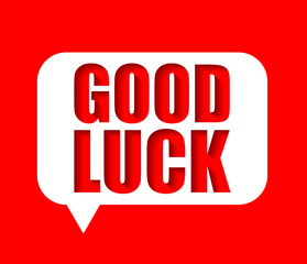 banner good luck