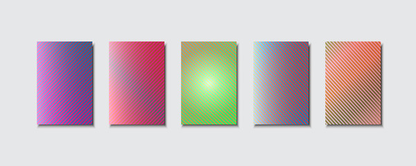 Fototapeta premium Multicolored abstract vector backgrounds. EPS 10.