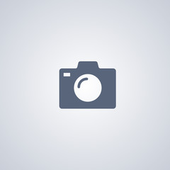 Camera icon, photocamera icon