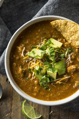 Spicy Homemade Tortilla Soup