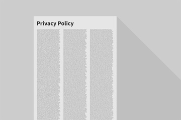 Privacy Policy with very long text