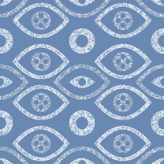 Seamless pattern in ethnic style. Geometric texture.