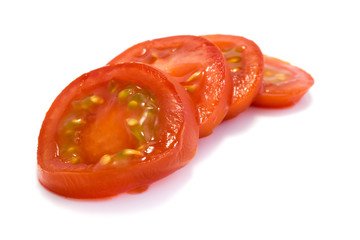 Rispentomaten tomate tomaten isoliert freigestellt auf weißen Hintergrund, Freisteller